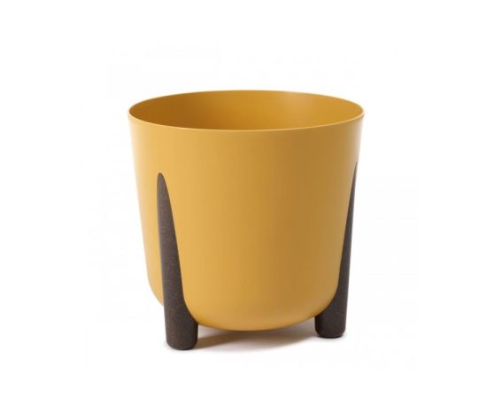 Flower pot Lamela FRIDA 260 yellow