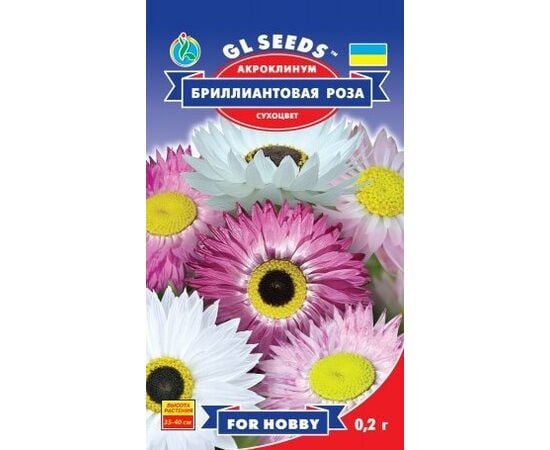 Seeds Acroclinum GL Seeds Diamond Rose 0.2 g