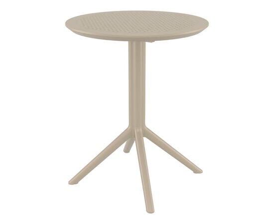 Table gray-brown Sky Pearl 74x60 cm