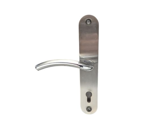 Handle with bar with cylinder slip Besa 101522 SN/chrome