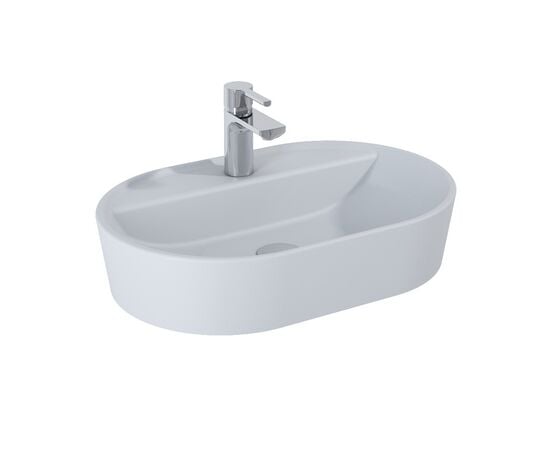 Wash basin countertop Elita Babette 145104 Antracit Matt 62x41