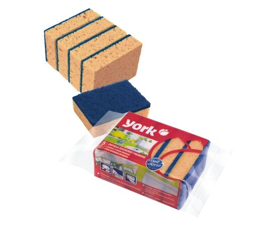 Sponge for dishes York Premium 7070 5 pc