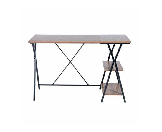 Computer table MADDIE B 120x48x78cm black, brown