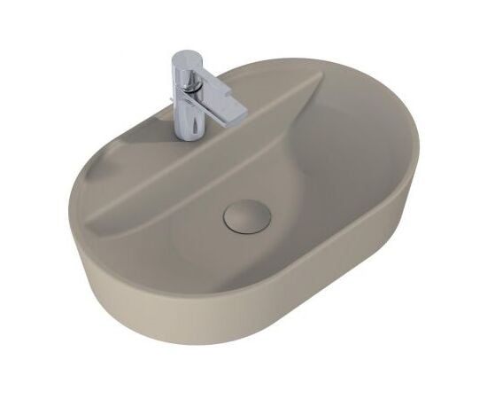 Washbasin overhead  Elita  BABETTE 62x41 CERAM FUME MATT