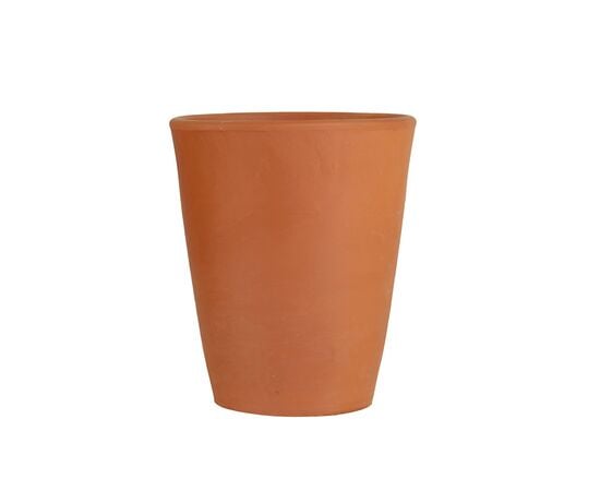 Ceramic pot Sparta Koniko Vase D29.5H35 terracotta