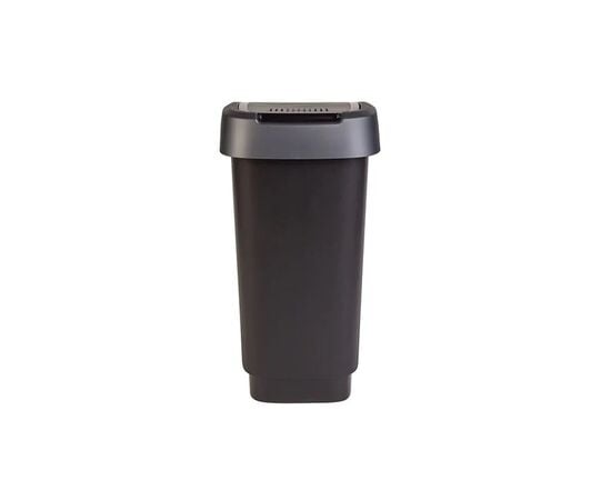 Trash can Rotho TWIST 10l gray