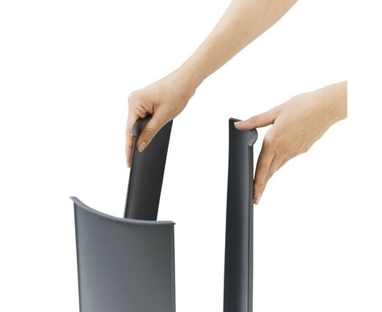 Trash can Rotho 50L FABU anthracite