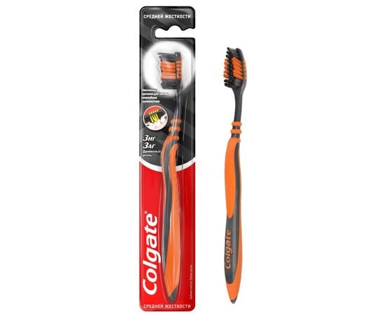 Toothbrush Colgate Zig-Zag Charcoal