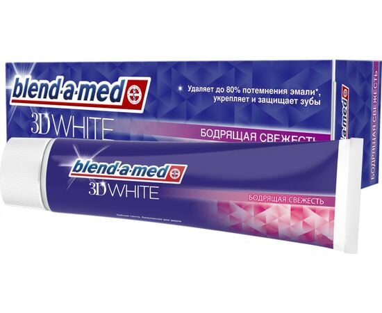 კბილის პასტა Blend-a-med 3D White გამამხნევებელი სიგრილე 100 მლ