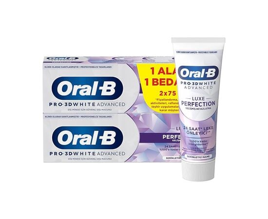 Зубная паста Oral-B 3DW Lux prof 2X75