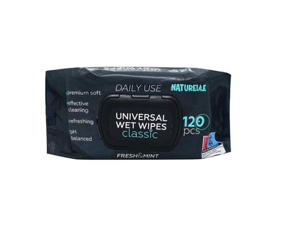 Wet wipes Naturelle Classic 120pcs