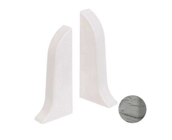 Cap for plinth VOX PVC Esquero E-631 oak grey 2 pc.