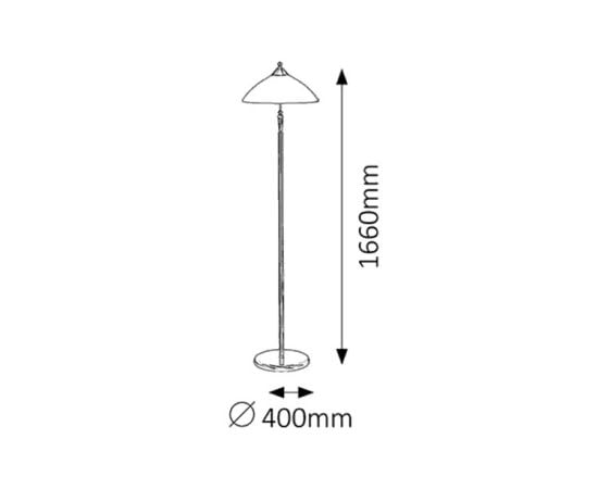 ტორშერი Rabalux Regina 8178 E27 1X MAX 60W