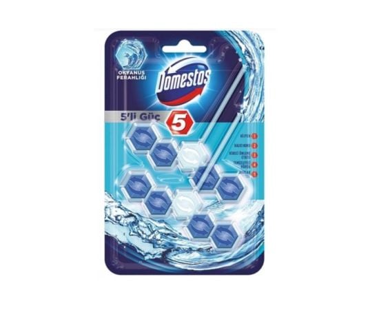 Ароматизатор для туалета Domestos Power 5 океан