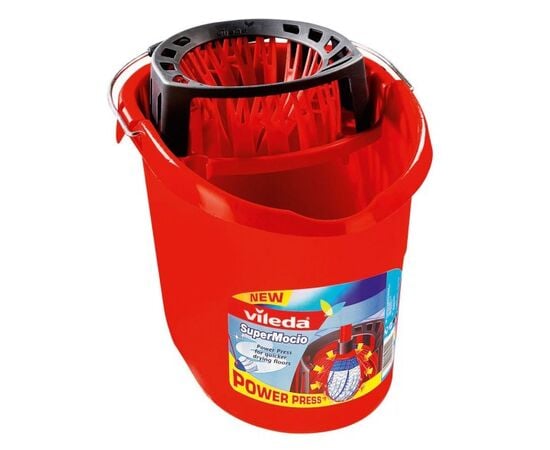 Bucket with nozzle for mop squeezing VILEDA 121691 13 L