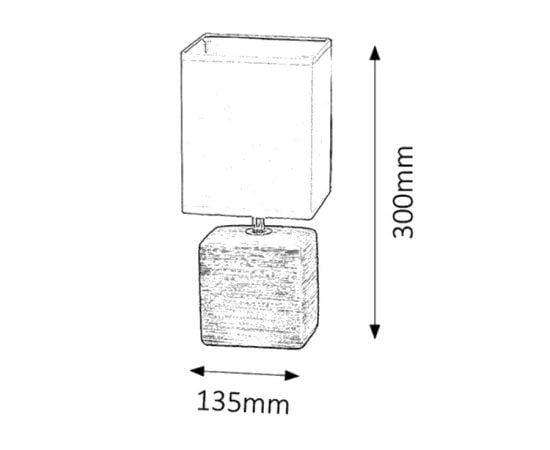 Desk lamp Rabalux Orlando 4930 E14 1x MAX 40W