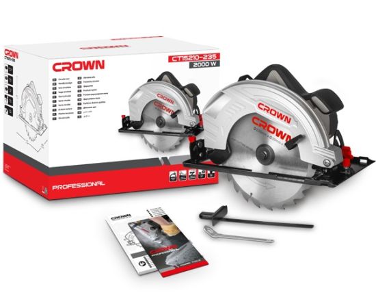 ცირკულარული ხერხი Crown CT15210 2000W