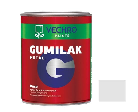 Oil paint for metal Vechro Gumilak metal No 622 light grey glossy 750 ml