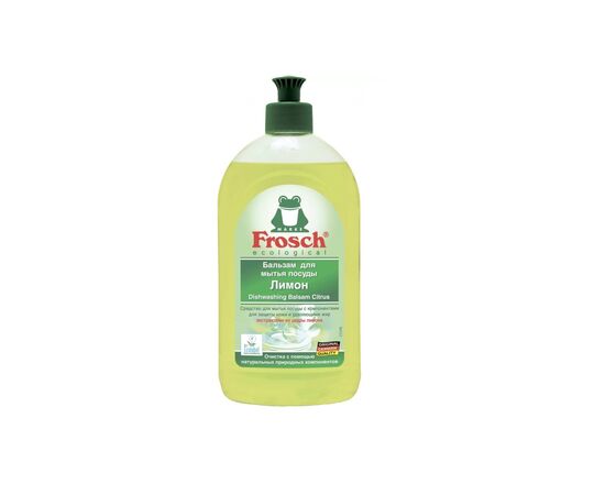 ჭურჭლის სარეცხი ბალზამი Frosch 500მლ ლიმონი