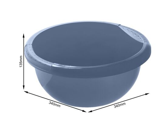 Bowl round Rotho 34 cm 6L DAILY blue