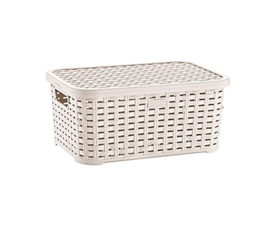 Basket with lid Irak Plastik HOME DESIGN SP-290 5 l