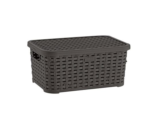 Basket with lid Irak Plastik HOME DESIGN SP-290 5 l