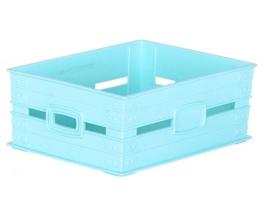 Plastic box with wooden ornament Irak Plastik Stroge Box SP-380 3.1 l