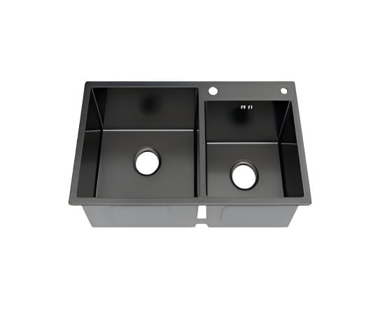 Kitchen sink Kopano GW7843HMS-B NANO BLACK