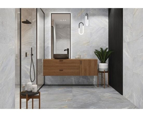 Porcelain tile Cerrad GRES GRANBY GREY RECT. 597x297x7