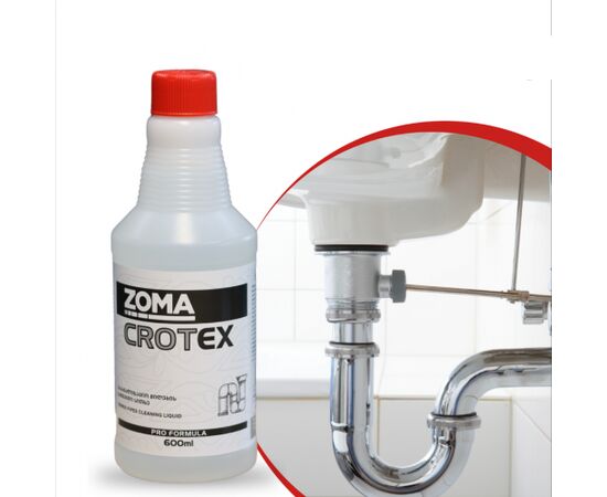 Cleaning liquid for sewage pipes Zoma Crotex 600ml