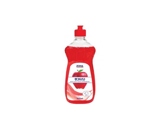 Dishwashing liquid Zoma 5501 500ml red apple