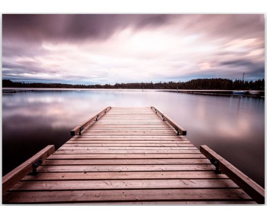 Glass picture Styler Violet Jetty GL385 70X100 cm