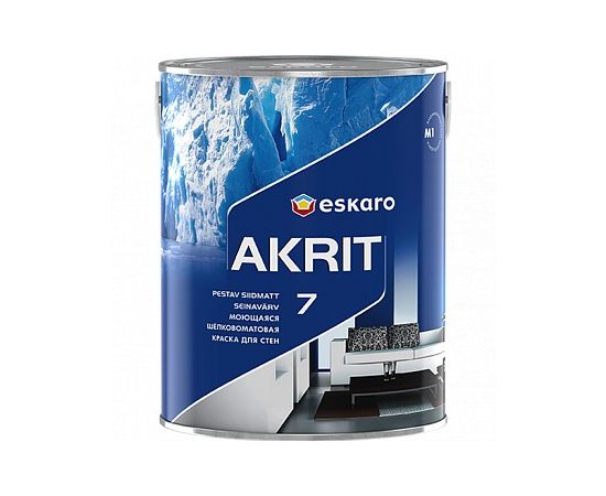 Dispersion paint Eskaro Akrit 7 New 4.75 l