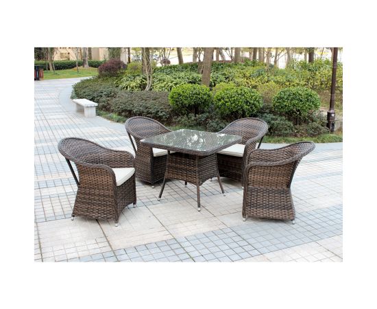 Garden furniture set table and 4 chairs JHA-1075