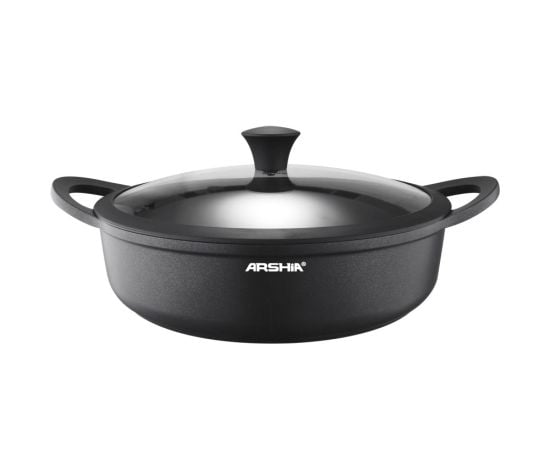 Granite pan-pot with lid Arshia CO498-3117 26493 28cm