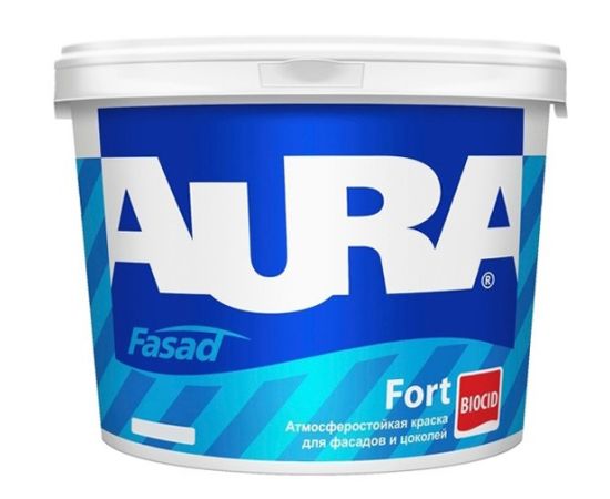 Краска для фасадов Eskaro Aura Fasad Fort 2.5 л