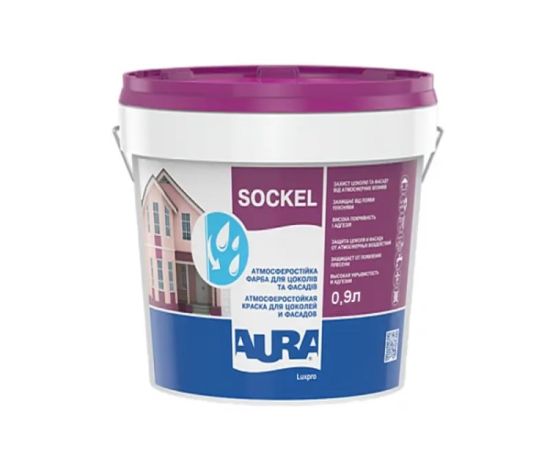 Facade paint Eskaro Aura Luxpro Sockel 0.9 l