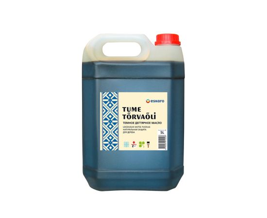 Wood oil Eskaro tar Tume Tõrvaõli dark 5l