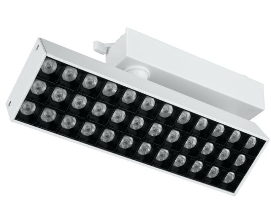 სანათი ტრეკი DPM LED X-LINE 20W 4000K 1750Lm თეთრი STR2-20W-W