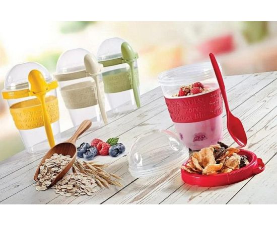 Container - cup with spoon Titiz AP-9199