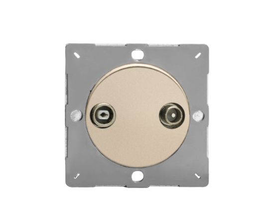 Socket Varilight R/TV/SAT satin