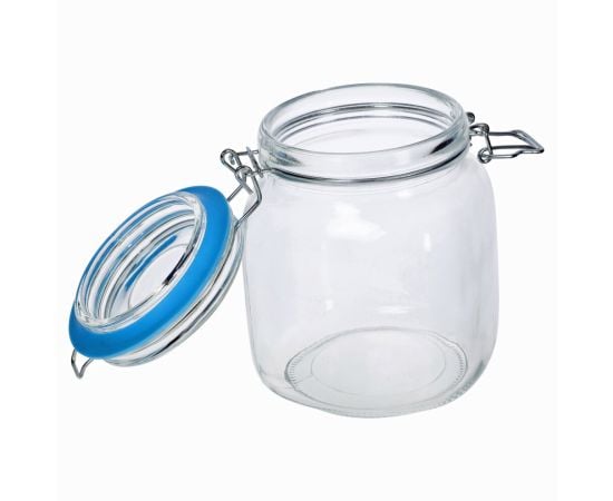 Glass jar with lid Koopman CD1001950 1000ml