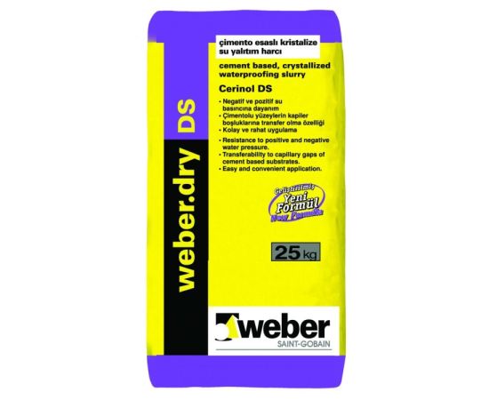 ჰიდროიზოლაცია Weber.dry DS 25 კგ