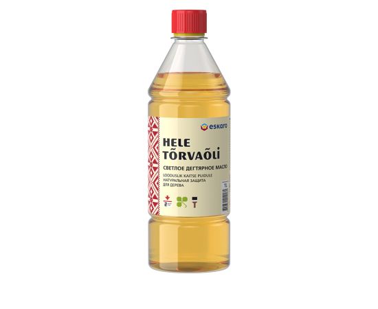 Wood oil Eskaro tar Hele Tõrvaõli light 1l