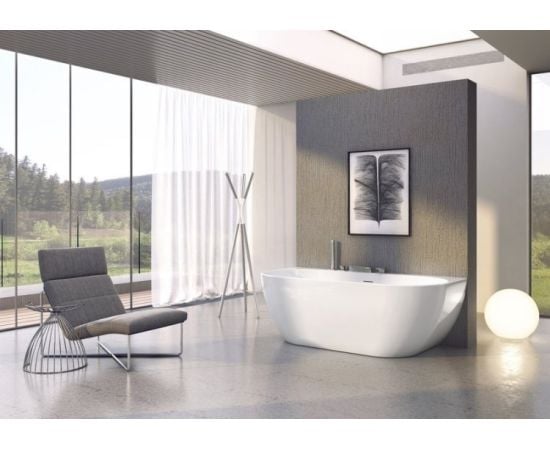 Artificial stone bath Vayer SCORPIUS WHITE 168,5x82 cm