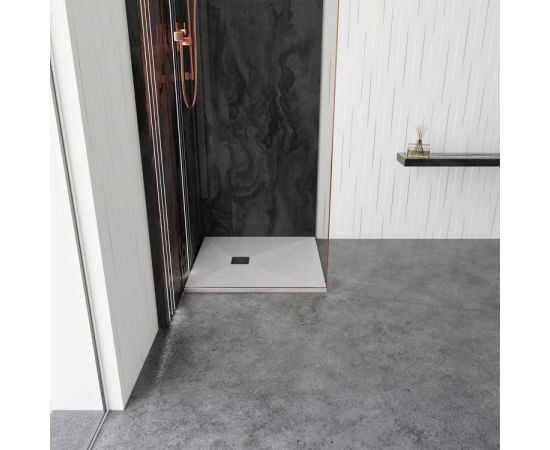 Artificial stone shower tray VAYER KRONOS 90X90 cm