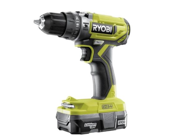 Cordless impact drill-screwdriver Ryobi ONE+ R18PD2-220S 18V