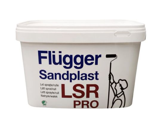 Шпаклевка для чистой поверхности Flugger Sandplast LSR PRO 12 л