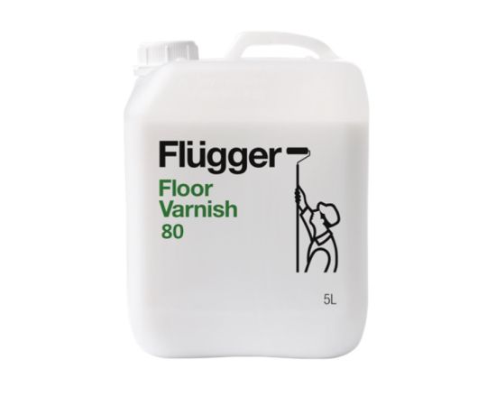 Lacquer for wooden floor Flugger Floor Varnish 80 glossy 5 l