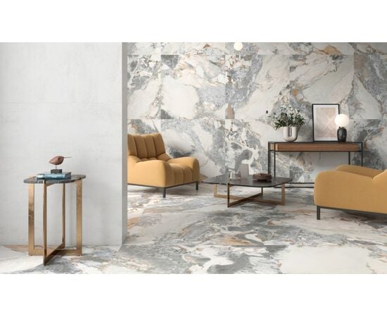 Porcelain tile Geotiles Margot Blue 600x1200 mm